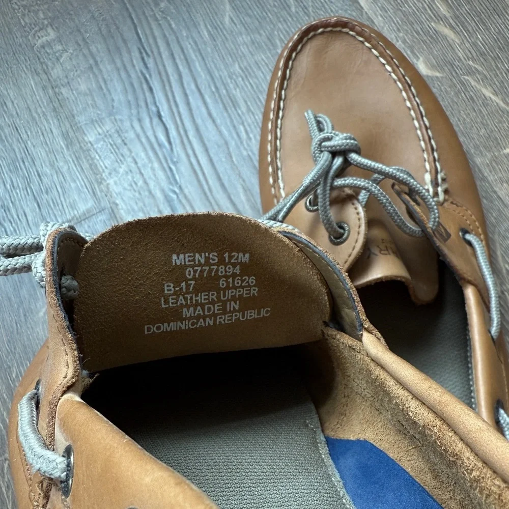 Sperry Tan Loafers Slip-Ons Men’s Size 12 - Picture 4 of 5